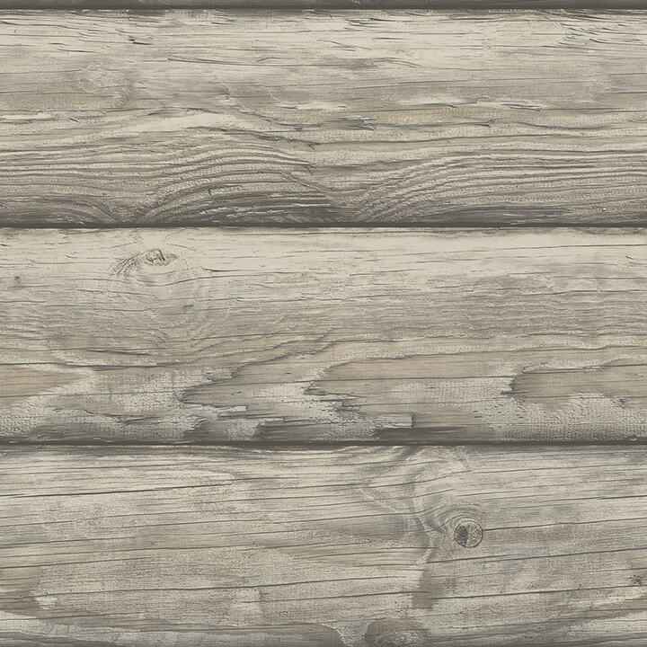 Bunkhouse Ash Wallpaper - York Wallcoverings - 4142-72619
