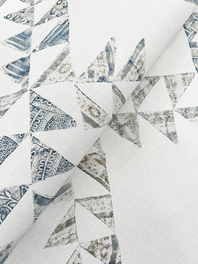 scrap-quilt-denim-wallpaper-york-wallcoverings-4142-72628 - York Wallcoverings Wallpaper