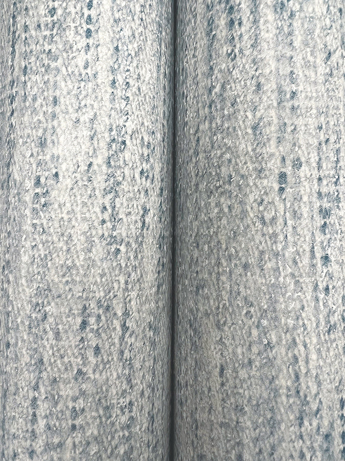 Wool Texture Light Blue Wallpaper - Brewster Wallcovering