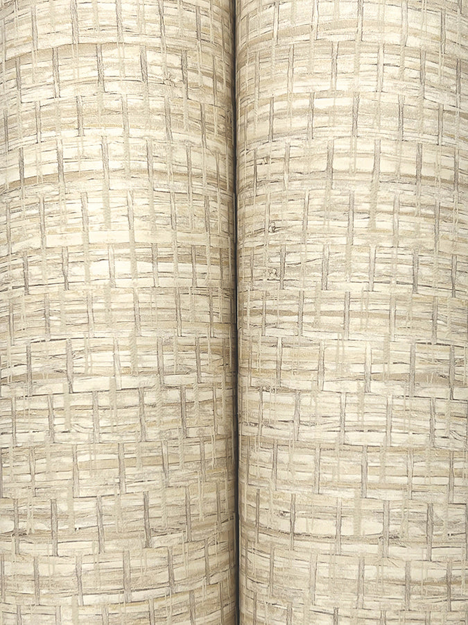 Plaited Grass Wheat Wallpaper - Brewster Wallcovering