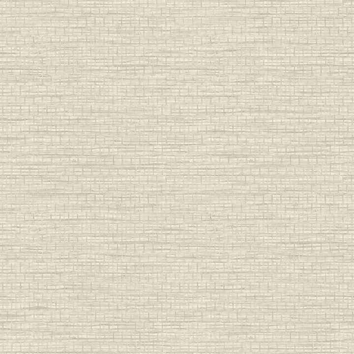 Plaited Grass Light Grey Wallpaper - York Wallcoverings - 4142-72655