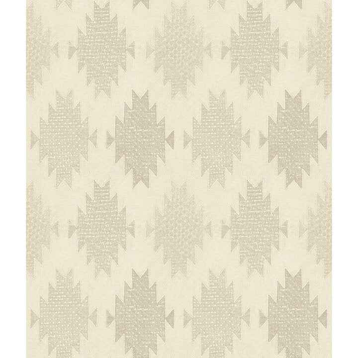 Stitched Heirloom Khaki Wallpaper - York Wallcoverings - 4142-72662