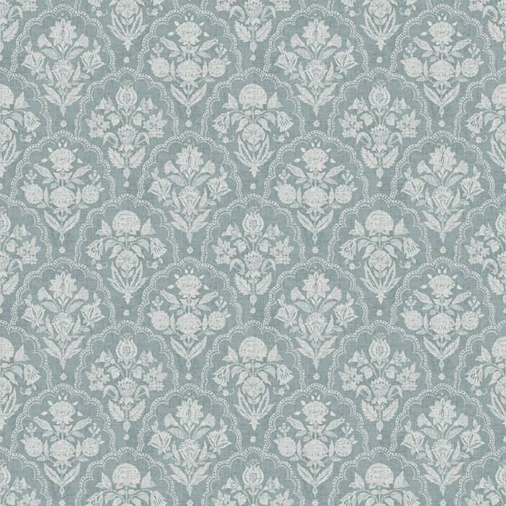 frances-blue-fishscale-wallpaper-york-wallcoverings-ast6351 - York Wallcoverings Wallpaper