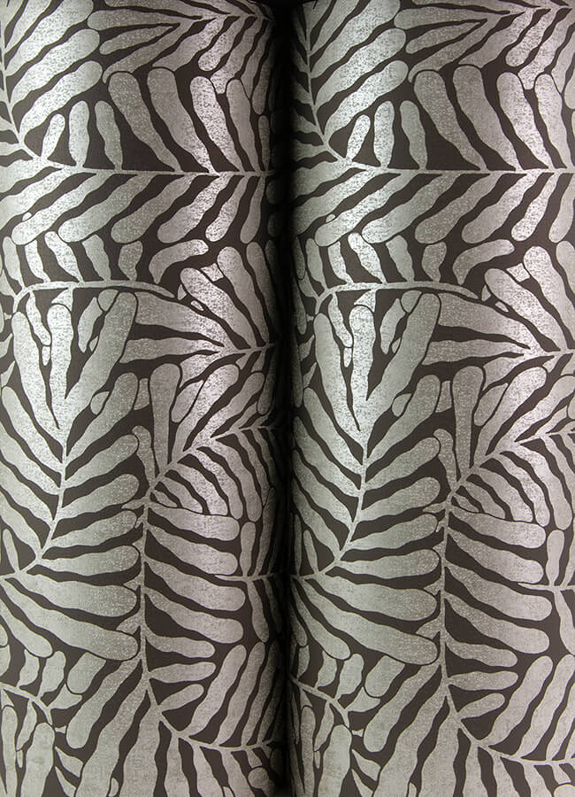 gabriel-espresso-fern-wallpaper-york-wallcoverings-4155-27313 - York Wallcoverings Wallpaper