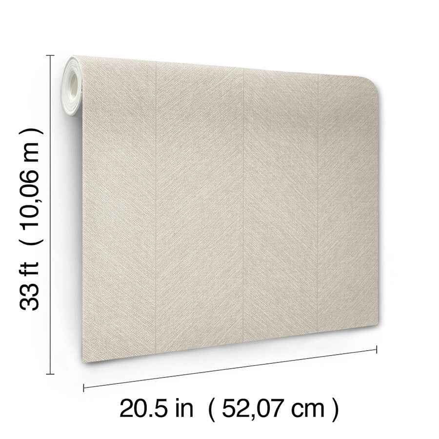 Kallam Beige Chevron Wallpaper - York Wallcoverings - 4155-27316 - York Wallcoverings Wallpaper