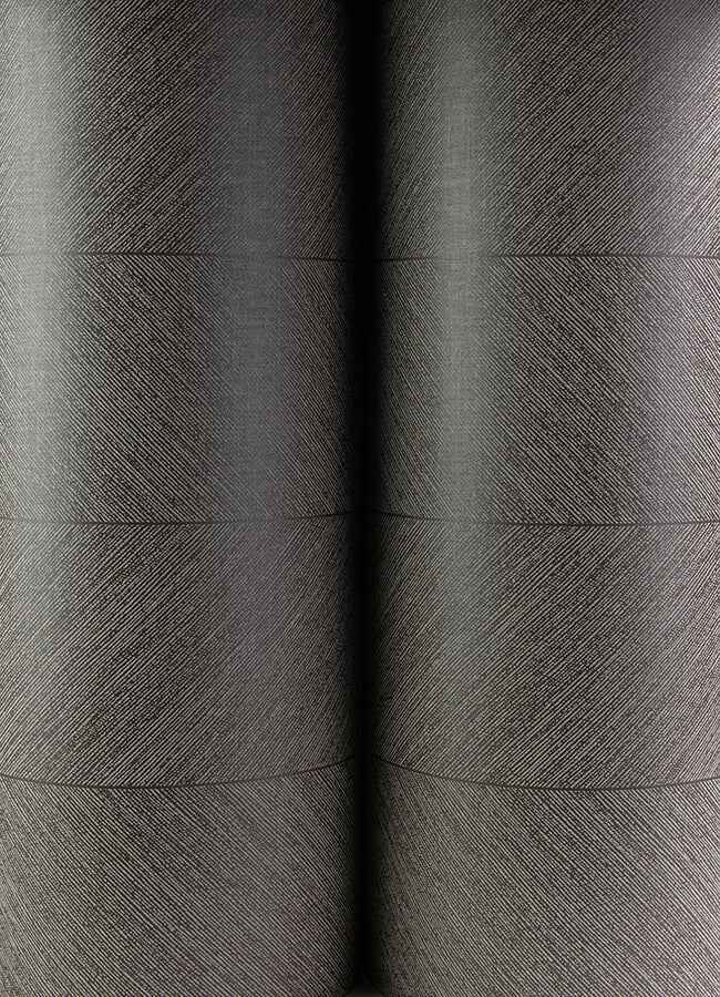 Kallam Chocolate Chevron Wallpaper - York Wallcoverings - 4155-27318 - York Wallcoverings Wallpaper