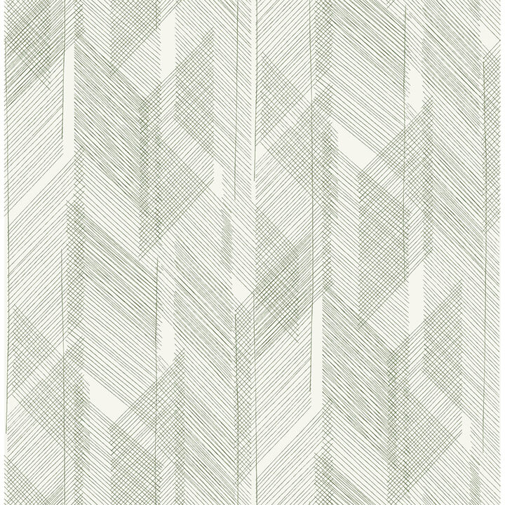 bryant-evergreen-crosshatch-wallpaper-york-wallcoverings-4155-27335 - York Wallcoverings Papel pintado