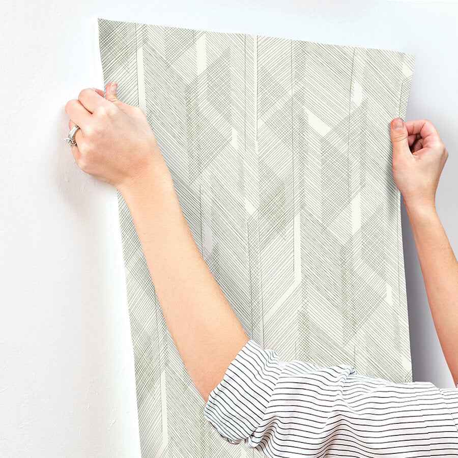 Bryant Evergreen Crosshatch Wallpaper - York Wallcoverings - 4155-27335 - York Wallcoverings Wallpaper