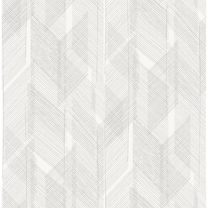 bryant-silver-crosshatch-wallpaper-york-wallcoverings-4155-27338 - York Wallcoverings Wallpaper