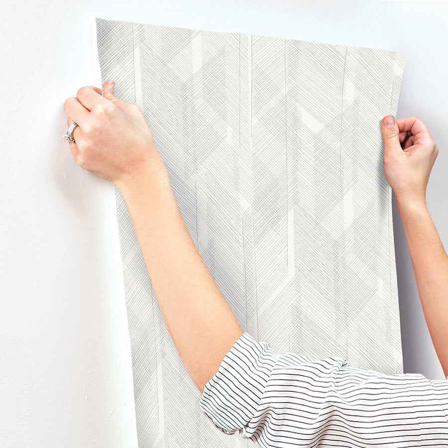 bryant-silver-crosshatch-wallpaper-york-wallcoverings-4155-27338 - York Wallcoverings Papel pintado