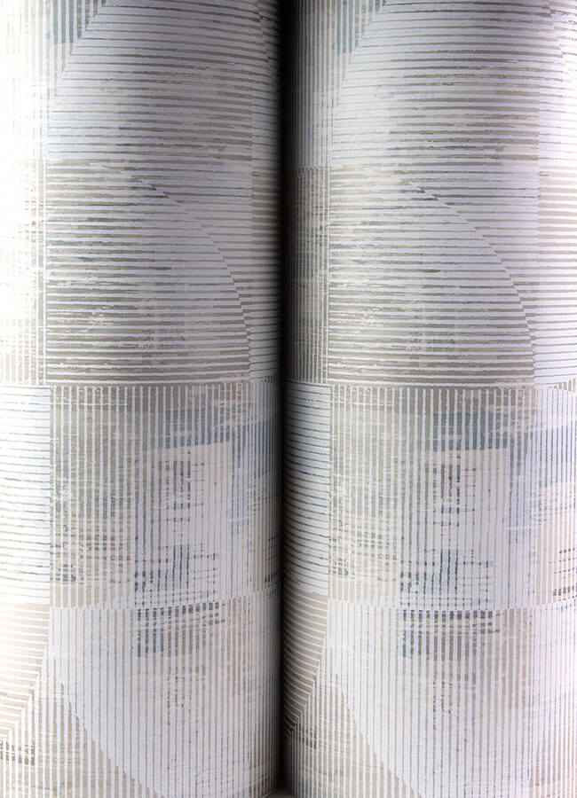 Woodbine Neutral Abstract Geometric Wallpaper - York Wallcoverings - 4155-27342 - York Wallcoverings Wallpaper
