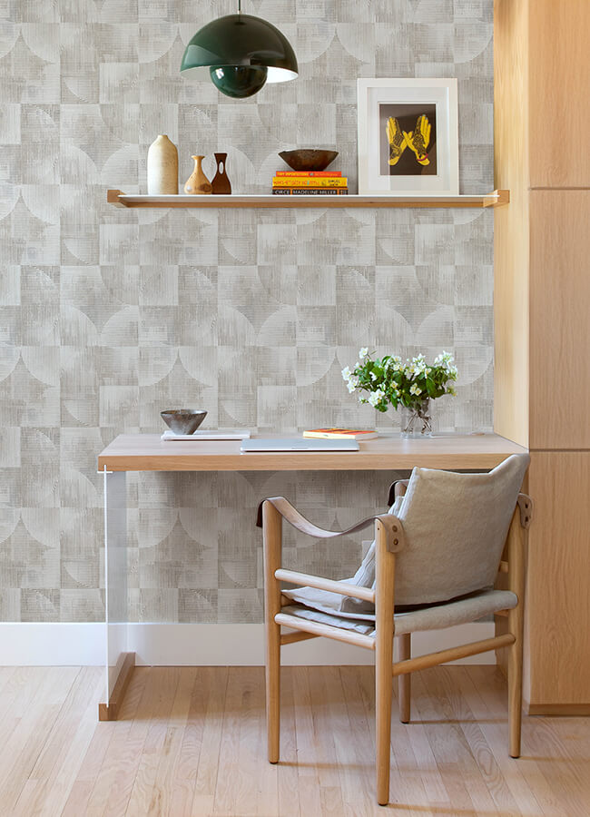 woodbine-neutral-abstract-geometric-wallpaper-york-wallcoverings-4155-27342 - York Wallcoverings Wallpaper