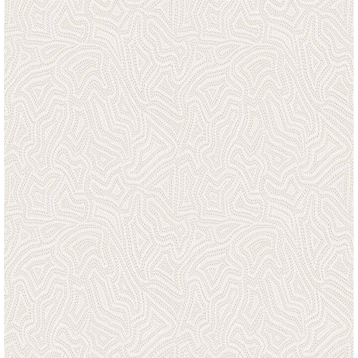 hollenback-ivory-dotted-abstract-wallpaper-york-wallcoverings-4155-27344 - York Wallcoverings Wallpaper
