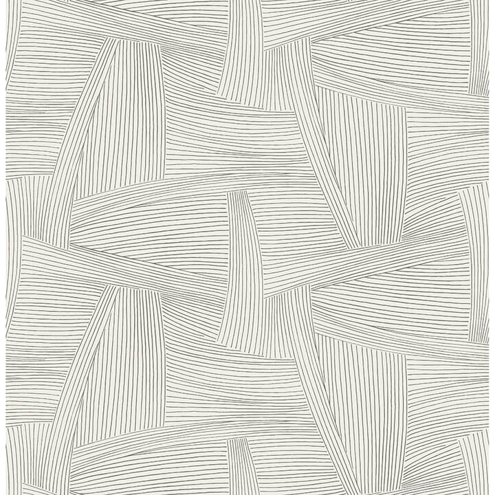reid-grey-woven-geometric-wallpaper-york-wallcoverings-4155-27353 - York Wallcoverings Wallpaper
