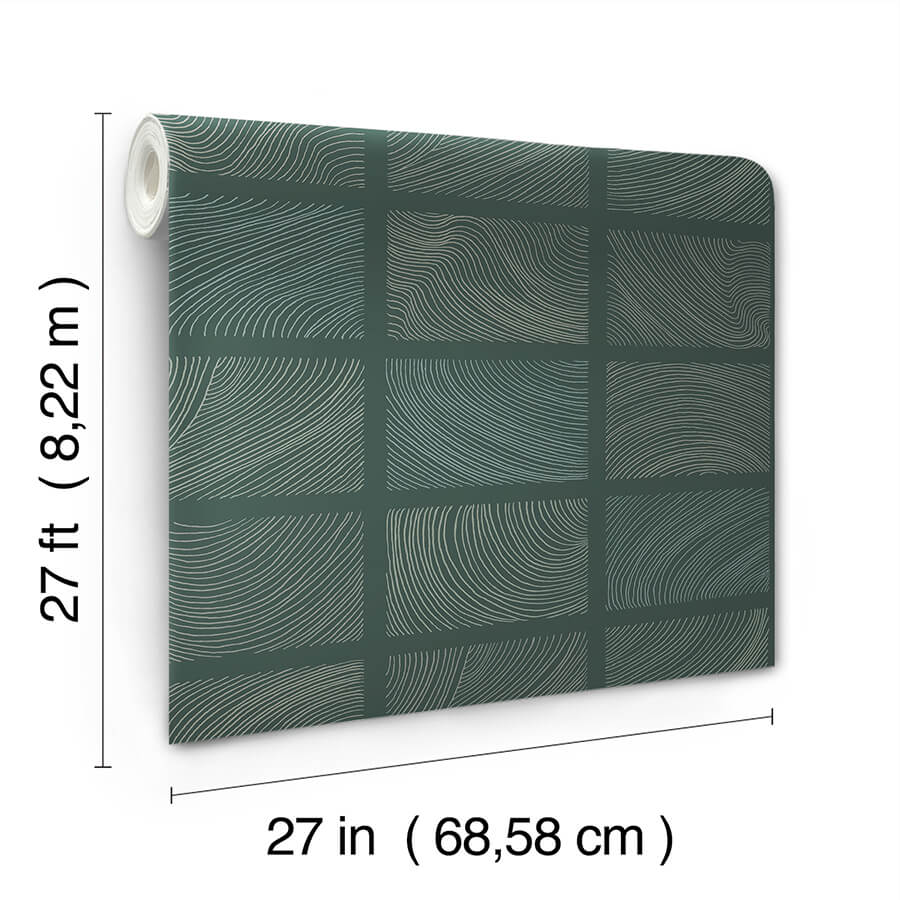 bronson-evergreen-topography-wallpaper-york-wallcoverings-4155-72800 - York Wallcoverings Papel pintado