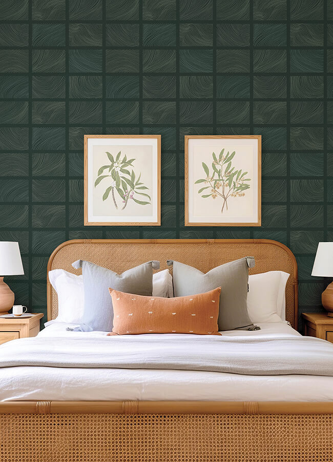 bronson-evergreen-topography-wallpaper-york-wallcoverings-4155-72800 - York Wallcoverings Papel pintado