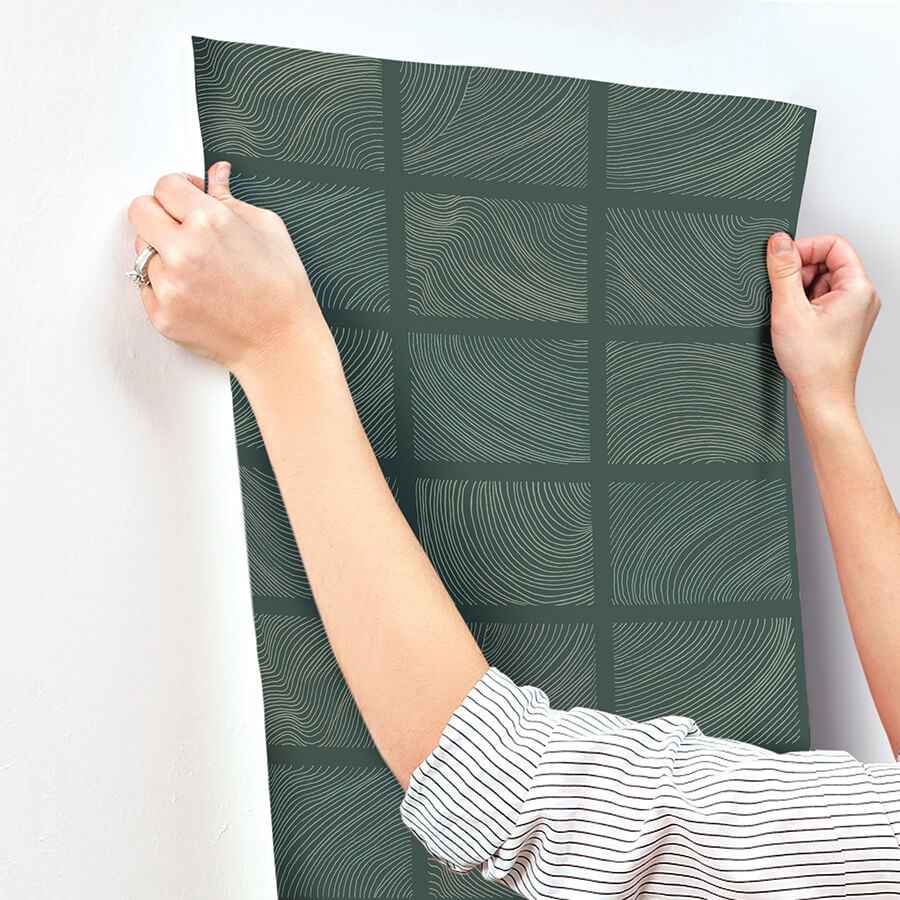Bronson Evergreen Topography Wallpaper - York Wallcoverings - 4155-72800 - York Wallcoverings Wallpaper