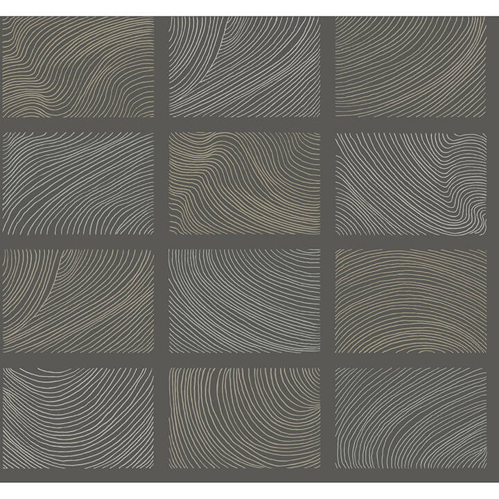 bronson-slate-topography-wallpaper-york-wallcoverings-4155-72801 - York Wallcoverings Wallpaper