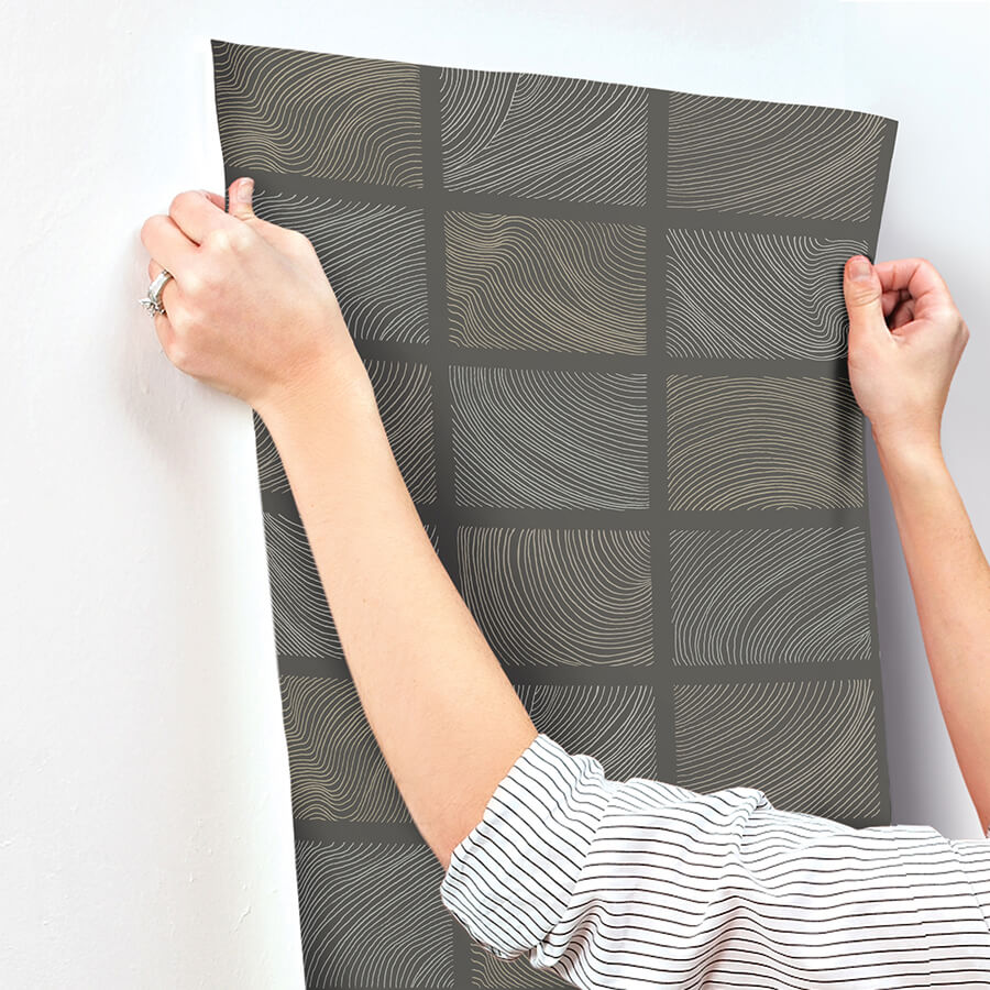 bronson-slate-topography-wallpaper-york-wallcoverings-4155-72801 - York Wallcoverings Papel pintado