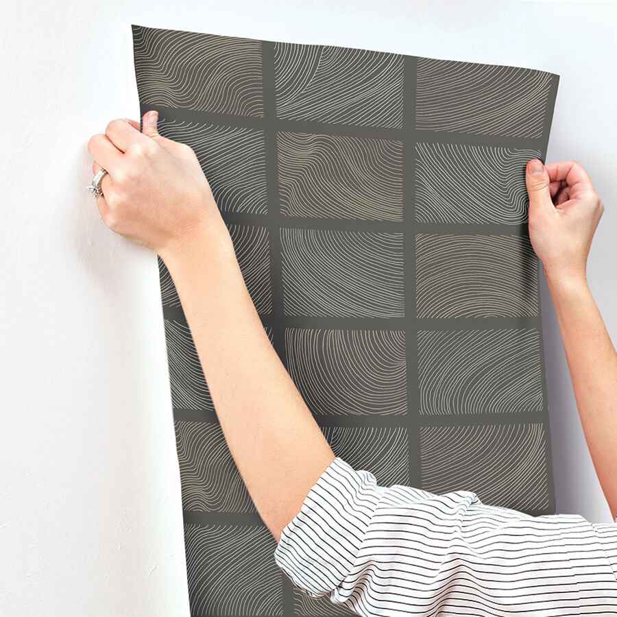 Bronson Slate Topography Wallpaper - York Wallcoverings - 4155-72801 - York Wallcoverings Wallpaper