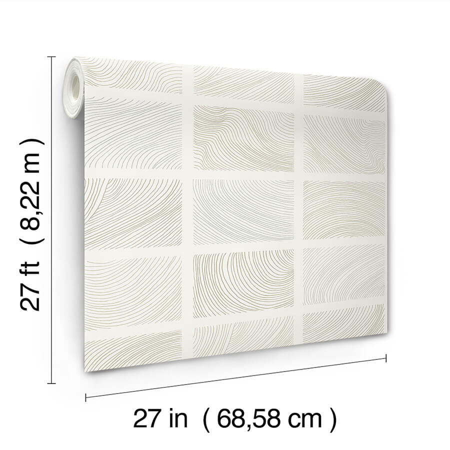bronson-ivory-topography-wallpaper-york-wallcoverings-4155-72803 - York Wallcoverings Papel pintado