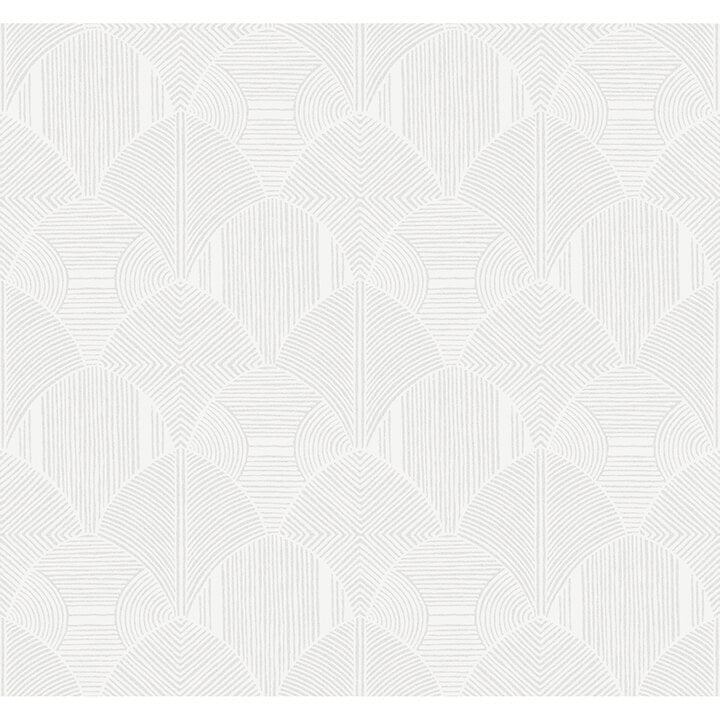 meyberg-silver-geometric-wallpaper-york-wallcoverings-4155-72806 - York Wallcoverings Wallpaper