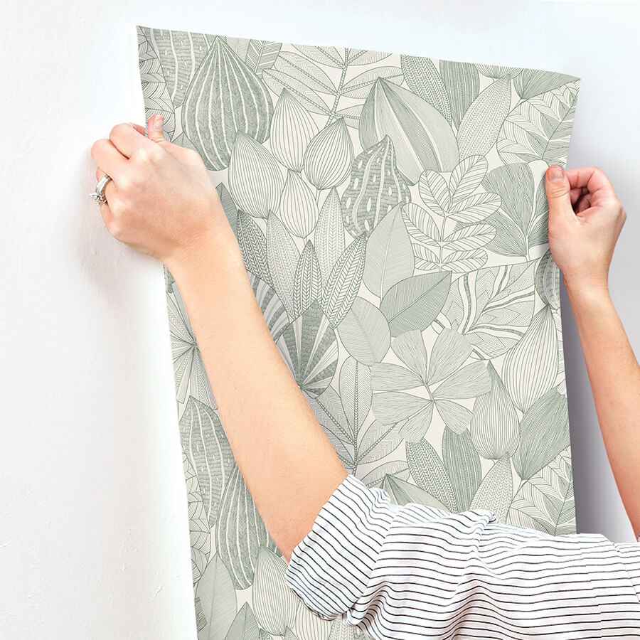 Mathias Green Botanical Wallpaper - York Wallcoverings - 4155-72811 - York Wallcoverings Wallpaper