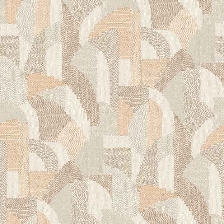 Macario Peach Peel & Stick Wallpaper - York Wallcoverings - NUS6369 - York Wallcoverings Wallpaper