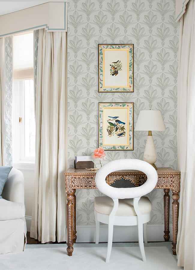 Larkyn Green Peel & Stick Wallpaper - York Wallcoverings - NUS6375 - York Wallcoverings Wallpaper