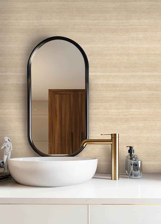 First Light Wheat Striated Wallpaper - York Wallcoverings - 4168-15501 - York Wallcoverings Wallpaper