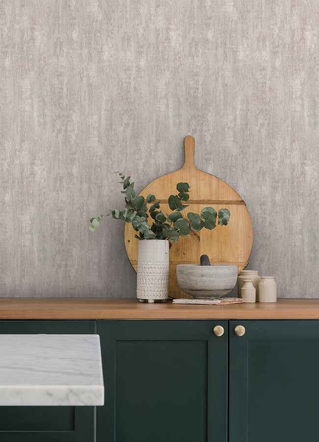 Soapstone Beige Distressed Wallpaper - York Wallcoverings - 4168-19907 - York Wallcoverings Wallpaper