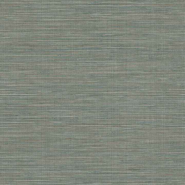 Winn Green Faux Grasscloth Wallpaper - York Wallcoverings - 4174-4604