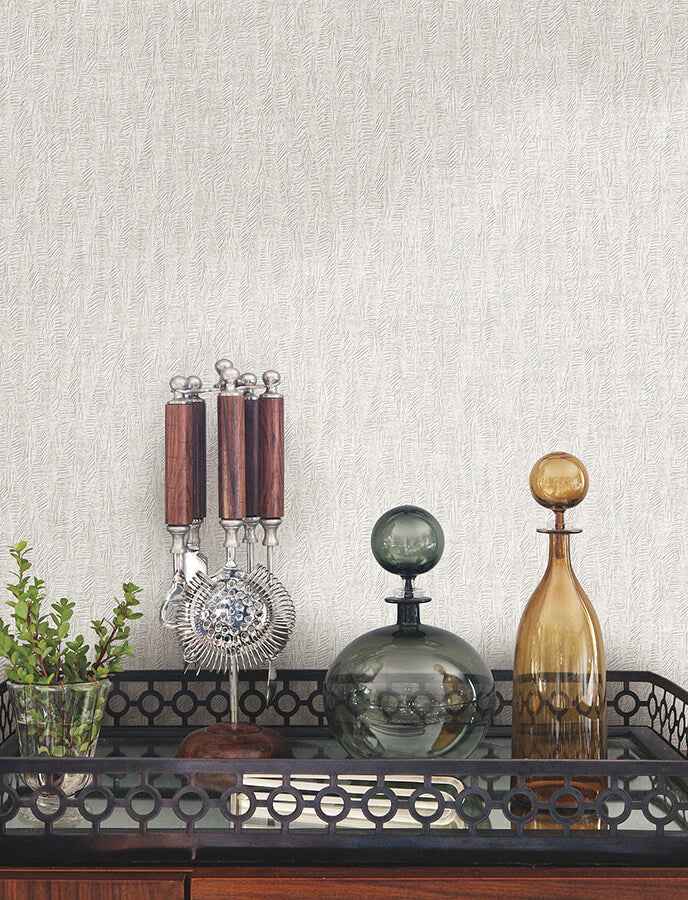 Bryson Ivory Feathered Texture Wallpaper - York Wallcoverings - 4174-4651 - York Wallcoverings Wallpaper