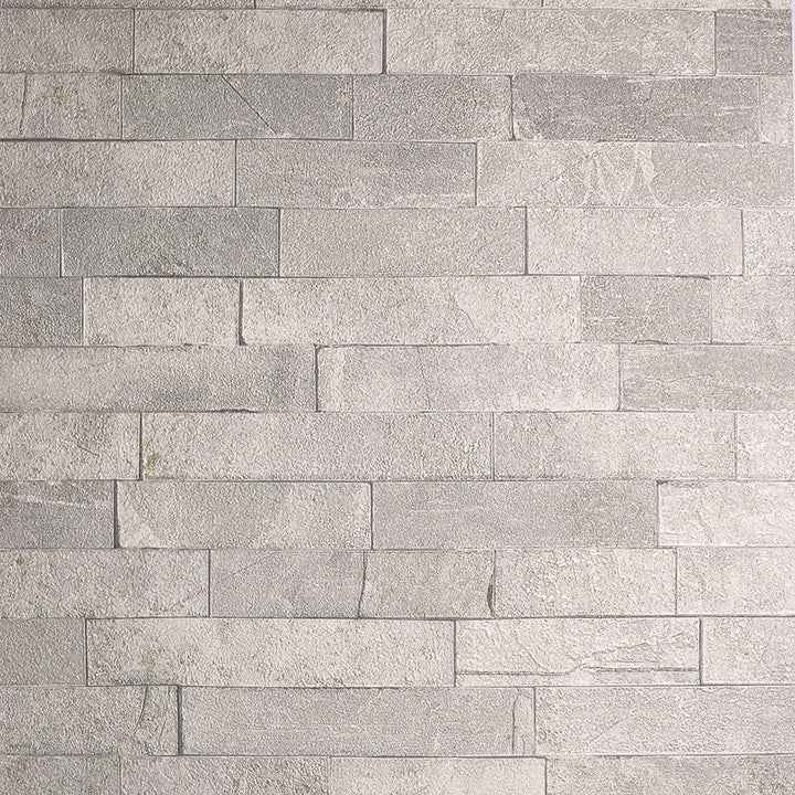 Mortimer Taupe Brick Wallpaper - York Wallcoverings - AH295201 - York Wallcoverings Wallpaper