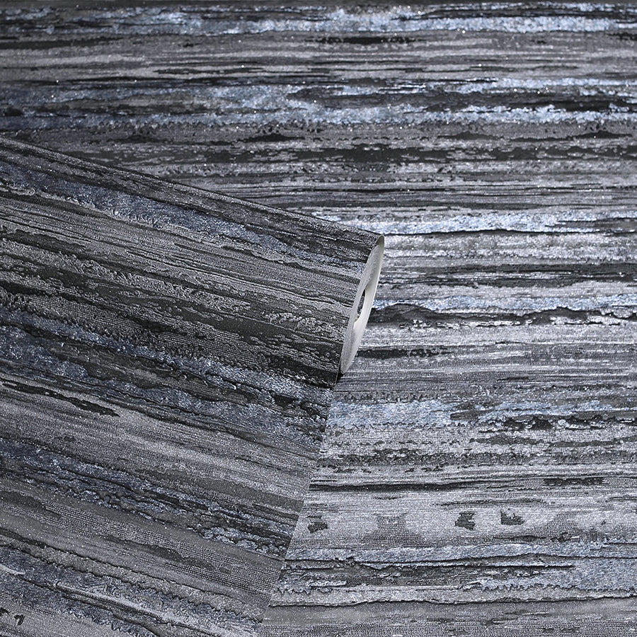 philomena-denim-striated-wallpaper-york-wallcoverings-ah297700 - York Wallcoverings Wallpaper