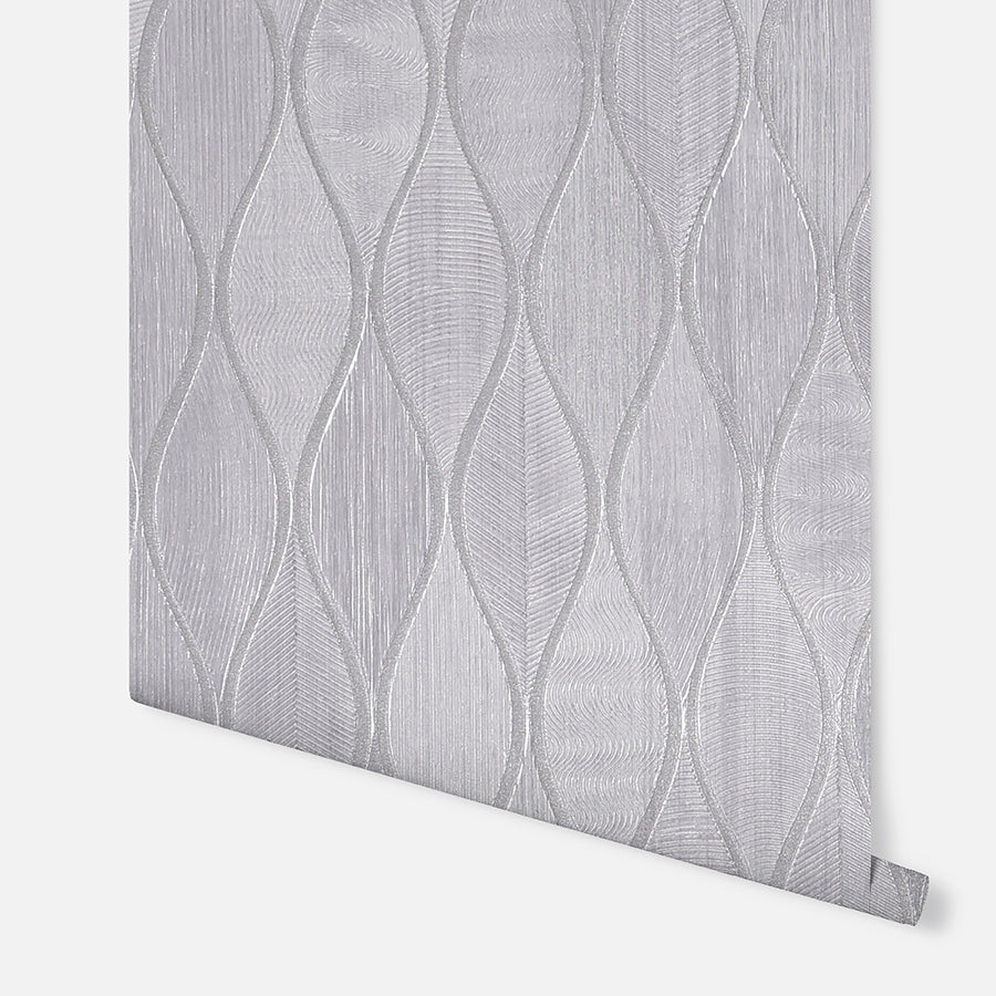 mattais-silver-ogee-wallpaper-york-wallcoverings-ah299001 - York Wallcoverings Wallpaper