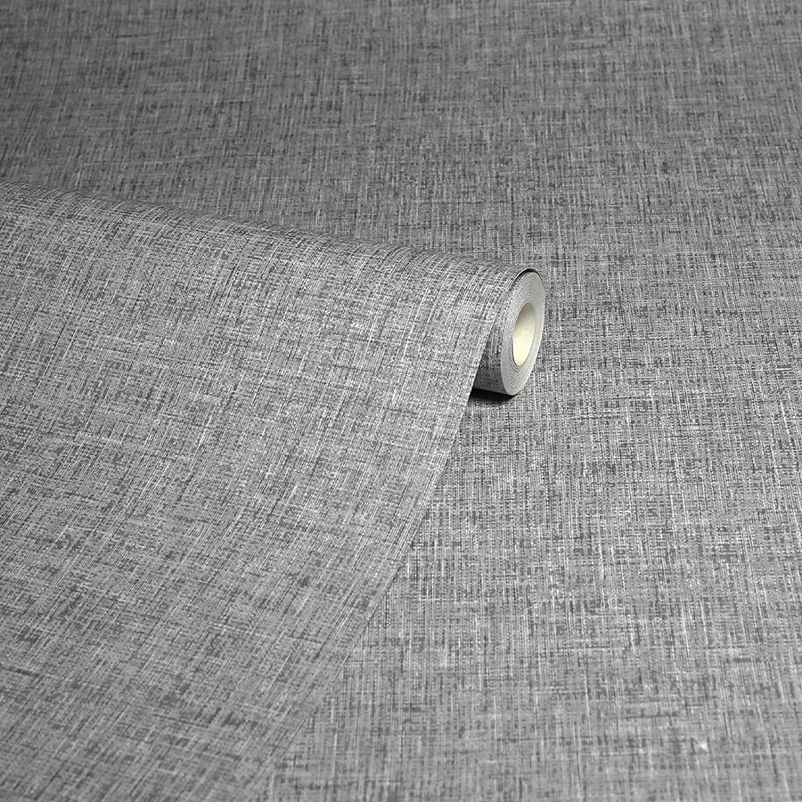 maisie-grey-linen-wallpaper-york-wallcoverings-ah676007 - York Wallcoverings Wallpaper
