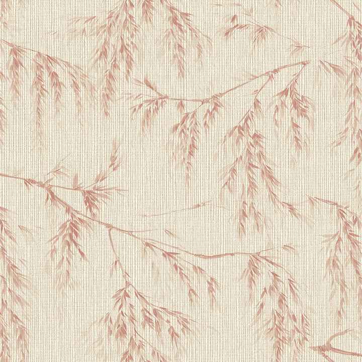 Eugenia Rust Willow Wallpaper - York Wallcoverings - AH698208 - York Wallcoverings Wallpaper