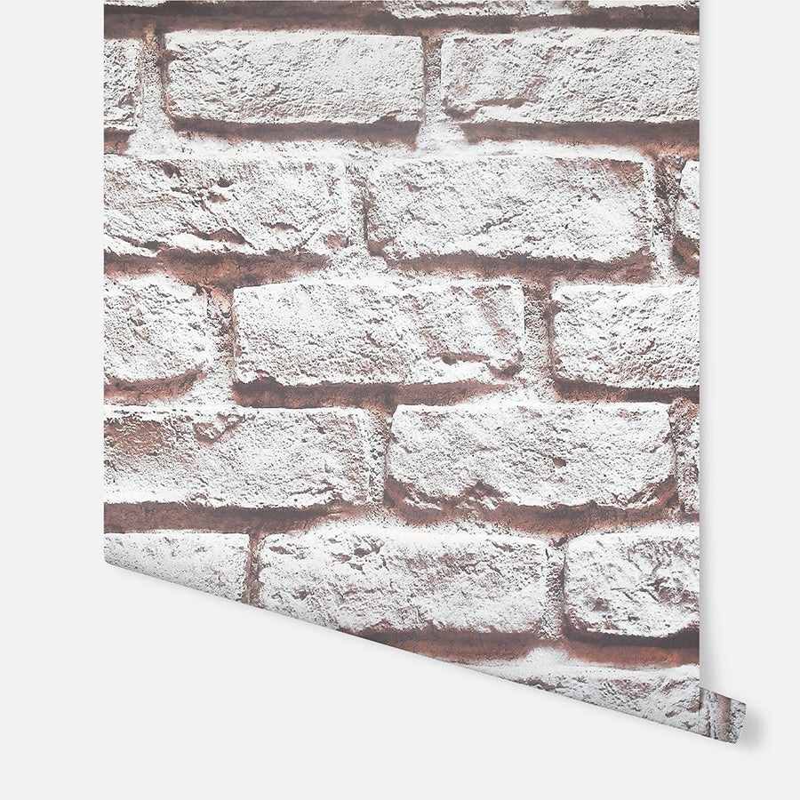 horace-neutral-brick-wallpaper-york-wallcoverings-ah908007 - York Wallcoverings Wallpaper