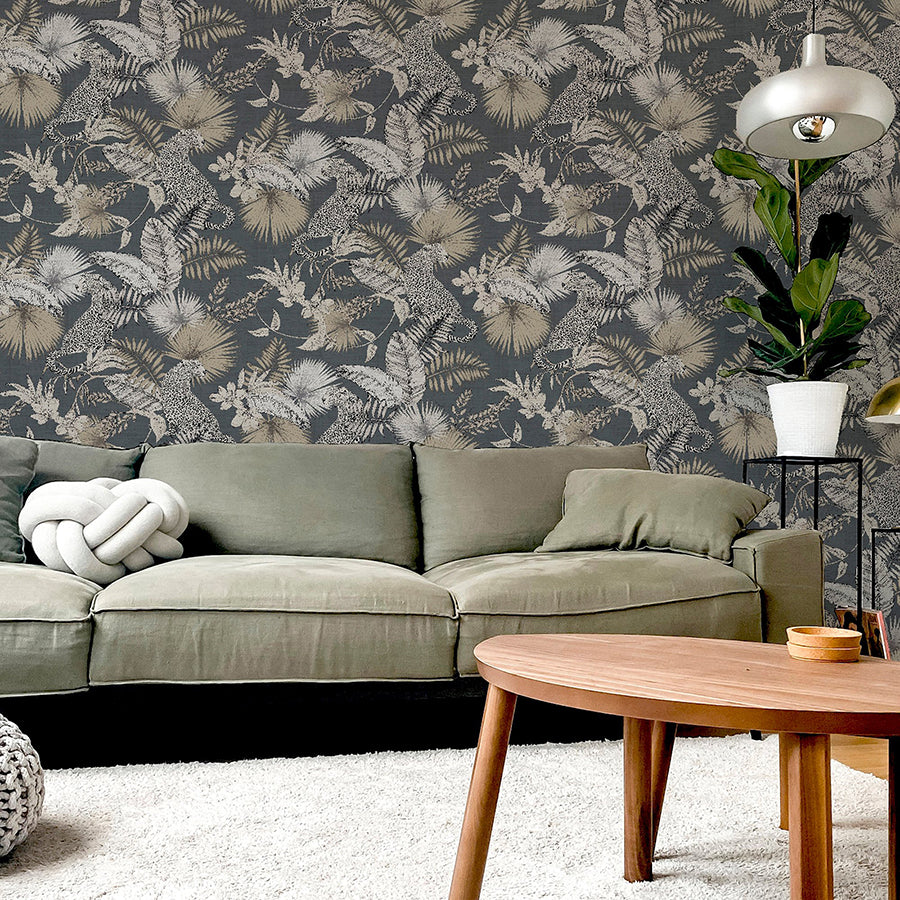 maude-neutral-tropical-wallpaper-york-wallcoverings-ah909408 - York Wallcoverings Wallpaper