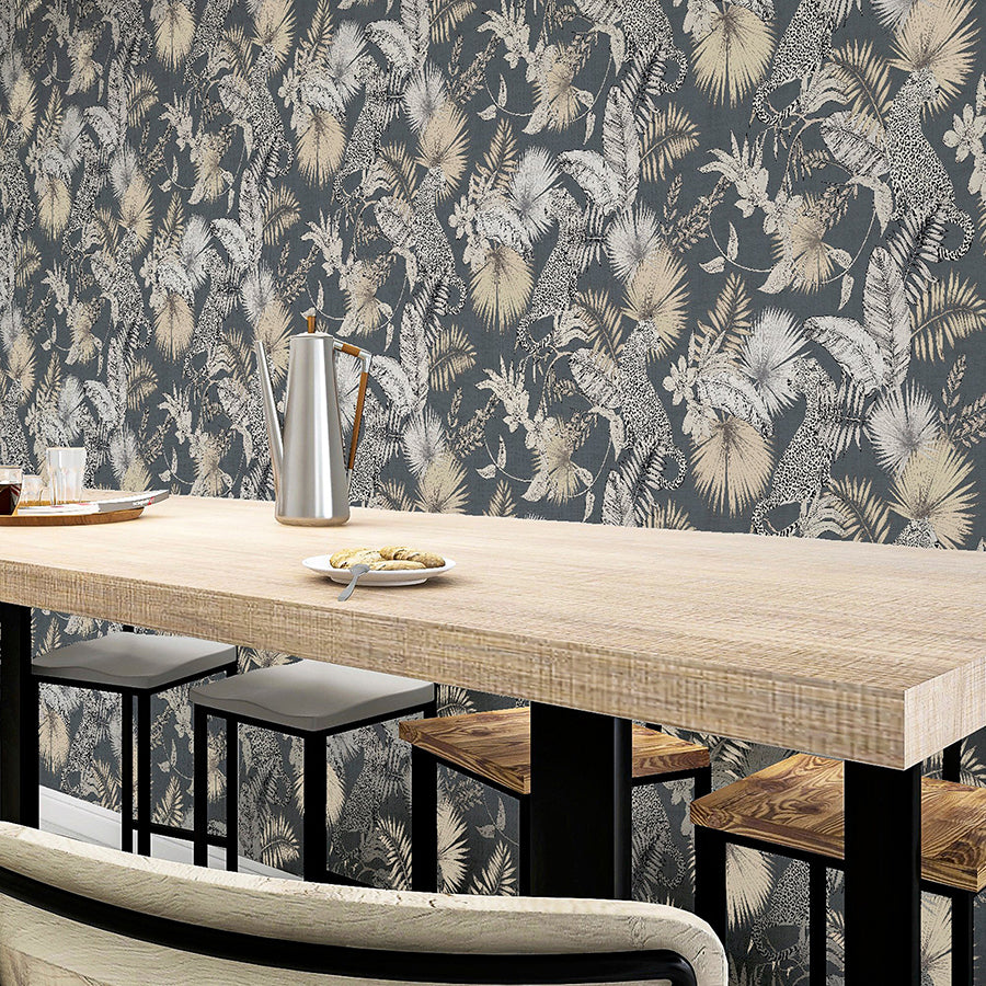 maude-neutral-tropical-wallpaper-york-wallcoverings-ah909408 - York Wallcoverings Wallpaper