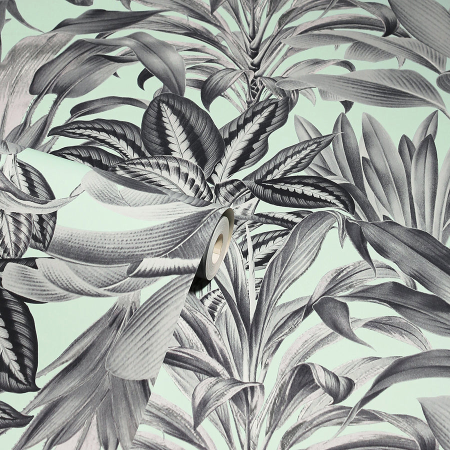 alice-mint-greenhouse-wallpaper-york-wallcoverings-ah909500 - York Wallcoverings Wallpaper
