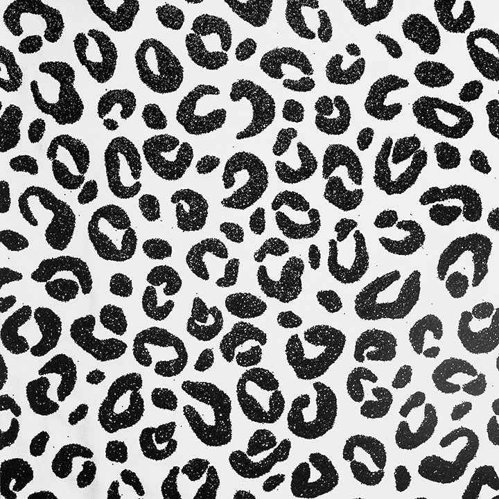 Dinah Black Leopard Print Wallpaper - York Wallcoverings - AH921801