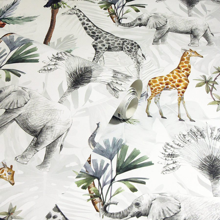 hiram-multicolor-serengeti-wallpaper-york-wallcoverings-ah923709 - York Wallcoverings Wallpaper