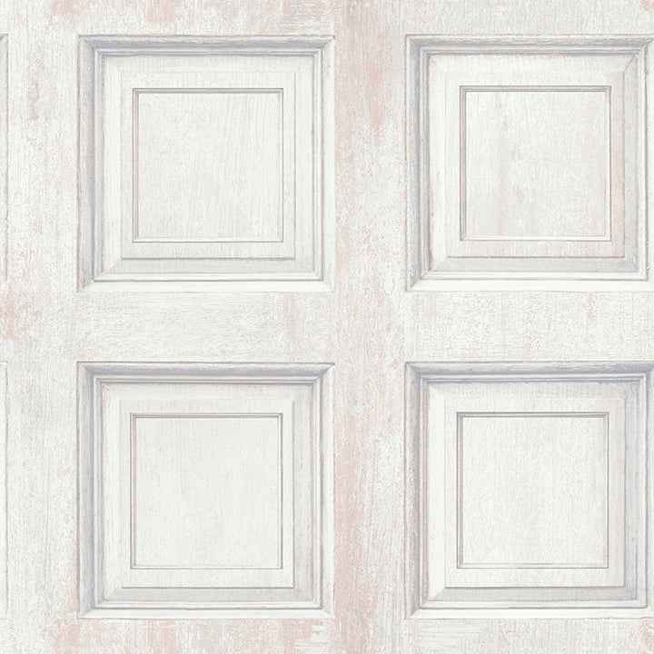 Willard Off-White Wood Panel Wallpaper - York Wallcoverings - AH945902
