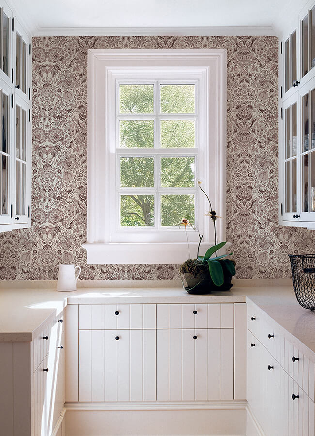 blanche-plum-floral-damask-wallpaper-york-wallcoverings-4147-27373 - York Wallcoverings Papel pintado