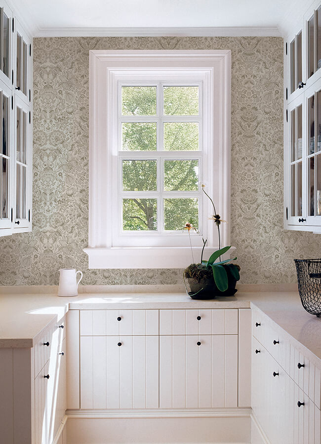 blanche-neutral-floral-damask-wallpaper-york-wallcoverings-4147-27374 - York Wallcoverings Papel pintado