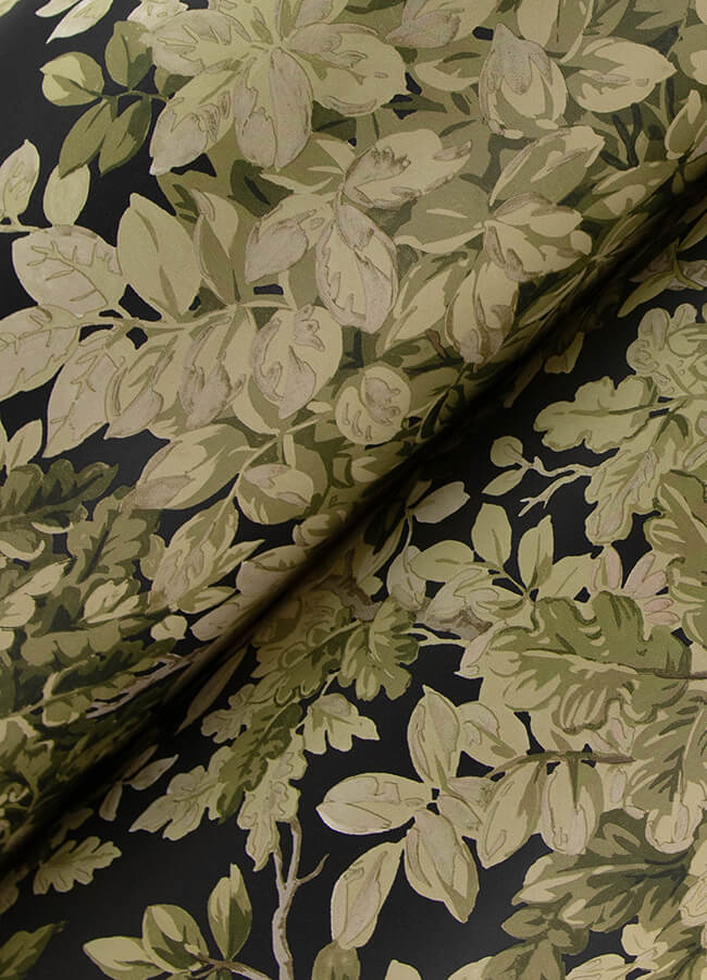 greenwood-black-deciduous-wallpaper-york-wallcoverings-4147-80005 - York Wallcoverings Papel pintado