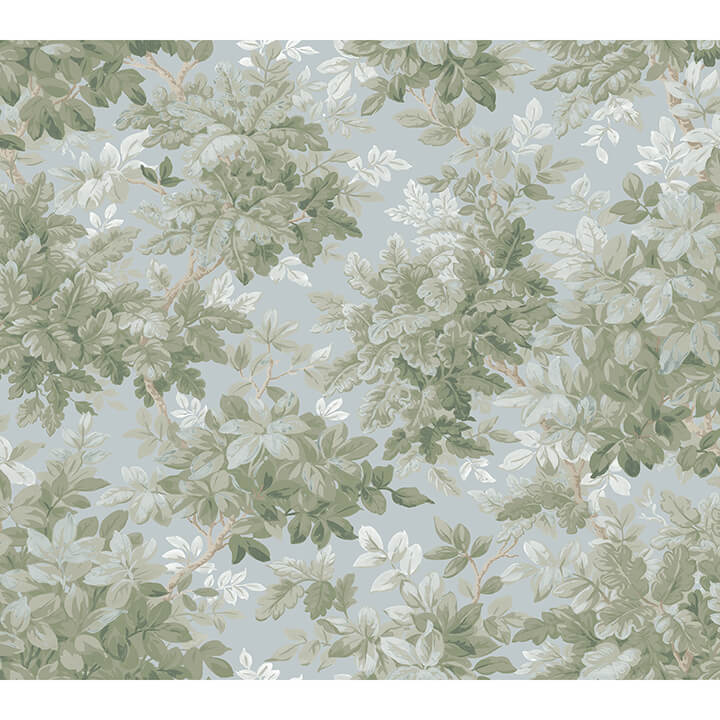 greenwood-light-blue-deciduous-wallpaper-york-wallcoverings-4147-80007 - York Wallcoverings Papel pintado