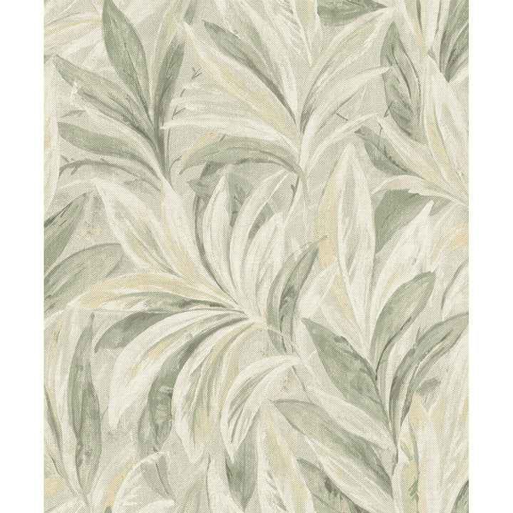 Rennie Moss Leaves Wallpaper - York Wallcoverings - RH547498